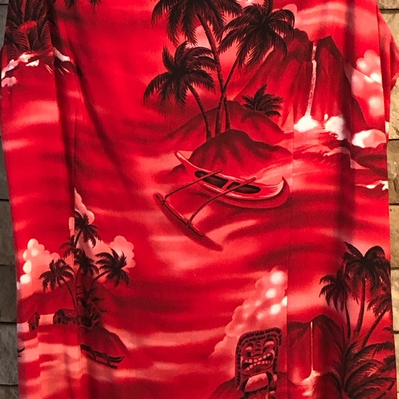 Y2K 90’s Red Summer Dress Size Medium - Picture 12 of 13